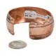 Handmade Hammered Certified Authentic Navajo Pure Copper Native American Bracelet 12869-2 Handmade Hammered Certified Authentic Navajo Pure Copper Native American Bracelet 12869-2