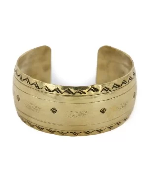 Handmade Mountain Certified Authentic Navajo Brass Native American Bracelet 12871 Handmade Mountain Certified Authentic Navajo Brass Native American Bracelet 12871