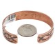 Handmade Sun Certified Authentic Navajo Pure .925 Sterling Silver Copper Native American Bracelet 12809-6 Handmade Sun Certified Authentic Navajo Pure .925 Sterling Silver Copper Native American Bracelet 12809-6