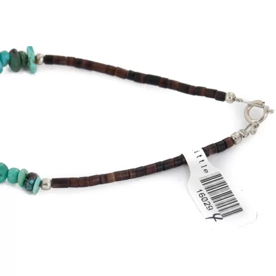 .925 Sterling Silver Handmade Certified Authentic Navajo Natural and Blood Turquoise Coral Native American Necklace 14942-16029-4 .925 Sterling Silver Handmade Certified Authentic Navajo Natural and Blood Turquoise Coral Native American Necklace 14942-16029-4