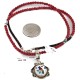 .925 Sterling Silver Inlay Bird Handmade Certified Authentic Navajo Natural Turquoise Coral Multicolor Stones Native American Necklace 12674-15930-15 .925 Sterling Silver Inlay Bird Handmade Certified Authentic Navajo Natural Turquoise Coral Multicolor Stones Native American Necklace 12674-15930-15