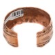 Handmade Bear Certified Authentic Navajo Pure .925 Sterling Silver and Copper Native American Bracelet 12843-5