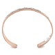 Handmade Navajo Pure .925 Sterling Silver Copper Bracelet 12809-4 Handmade Navajo Pure .925 Sterling Silver Copper Bracelet 12809-4