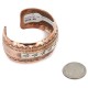 Horse Handmade Certified Authentic Navajo Pure .925 Sterling Silver and Copper Native American Bracelet 12843-8