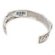Handmade Certified Authentic Navajo .925 Sterling Silver Natural Lapis Native American Bracelet 12548