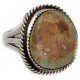 Handmade Certified Authentic Signed by M Navajo .925 Sterling Silver Natural Turquoise Native American Ring  16459