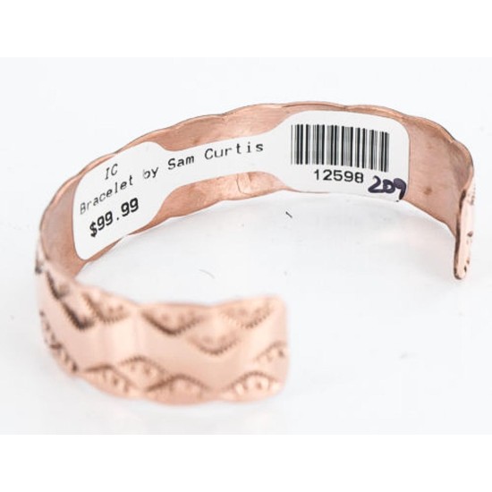 Handmade Certified Authentic Navajo Handstamped Real Handmade Copper Native American Bracelet 390795428771 Handmade Certified Authentic Navajo Handstamped Real Handmade Copper Native American Bracelet 390795428771