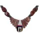 Inlay Certified Authentic Navajo .925 Sterling Silver Natural Turquoise Red Jasper Hematite Coral Mother of Pearl and Black Onyx Native American Necklace 750179-2 Inlay Certified Authentic Navajo .925 Sterling Silver Natural Turquoise Red Jasper Hematite Coral Mother of Pearl and Black Onyx Native American Necklace 750179-2