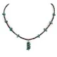 Navajo Certified Authentic .925 Sterling Silver Natural Heishi Turquoise Native American Necklace 15948-2