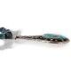 .925 Sterling Silver Handmade Certified Authentic Navajo Natural Turquoise Blue Quartz Native American Necklace 15042-15965 .925 Sterling Silver Handmade Certified Authentic Navajo Natural Turquoise Blue Quartz Native American Necklace 15042-15965