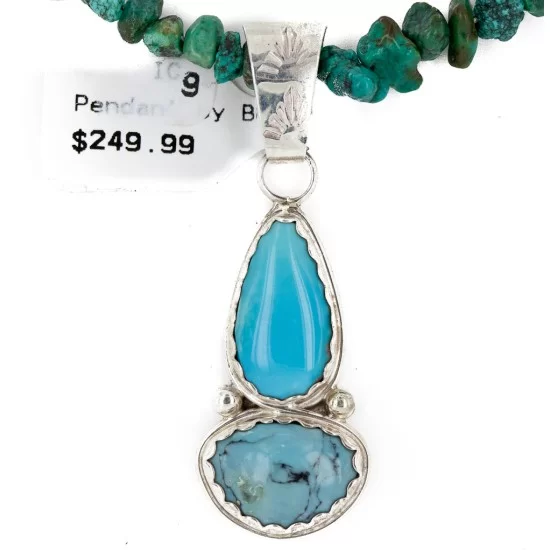 .925 Sterling Silver Handmade Certified Authentic Navajo Natural Turquoise Coral Native American Necklace 24411-3-16075-2 .925 Sterling Silver Handmade Certified Authentic Navajo Natural Turquoise Coral Native American Necklace 24411-3-16075-2