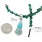 .925 Sterling Silver Handmade Certified Authentic Navajo Natural Turquoise Coral Native American Necklace 24411-3-16075-2 .925 Sterling Silver Handmade Certified Authentic Navajo Natural Turquoise Coral Native American Necklace 24411-3-16075-2