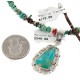 .925 Sterling Silver Handmade Certified Authentic Navajo Natural Turquoise Coral Native American Necklace 24415-5-14820 .925 Sterling Silver Handmade Certified Authentic Navajo Natural Turquoise Coral Native American Necklace 24415-5-14820