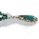 .925 Sterling Silver Handmade Certified Authentic Navajo Natural Turquoise Coral Native American Necklace 24415-5-14820 .925 Sterling Silver Handmade Certified Authentic Navajo Natural Turquoise Coral Native American Necklace 24415-5-14820