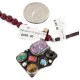 Certified Authentic 12kt Gold Filled and .925 Sterling Silver Bear Handmade Natural Turquoise and Multicolor Stones Native American Necklace 24333-3-16026-1 Certified Authentic 12kt Gold Filled and .925 Sterling Silver Bear Handmade Natural Turquoise and Multicolor Stones Native American Necklace 24333-3-16026-1