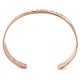 Handmade Bear Certified Authentic Roanhorse Navajo Pure .925 Sterling Silver Copper Native American Bracelet 12770-000