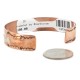 Handmade Bear Certified Authentic Roanhorse Navajo Pure .925 Sterling Silver Copper Native American Bracelet 12770-000