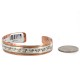 Handmade Horse Navajo Pure .925 Sterling Silver Copper Bracelet NB151113023617 Handmade Horse Navajo Pure .925 Sterling Silver Copper Bracelet NB151113023617