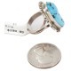 Handmade Certified Authentic Signed .925 Sterling Silver Natural Turquoise Native American Ring 17922 Handmade Certified Authentic Signed .925 Sterling Silver Natural Turquoise Native American Ring 17922