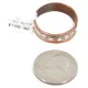 .925 Sterling Silver Pure Copper Handmade Certified Authentic Navajo Gecko Native American Ring  16979-30