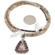 Handmade Certified Authentic Zuni .925 Sterling Silver Petit Point Natural Sugilite Turquoise Native American Necklace 24317-25265-3 Handmade Certified Authentic Zuni .925 Sterling Silver Petit Point Natural Sugilite Turquoise Native American Necklace 24317-25265-3