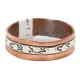 .925 Sterling Silver Pure Copper Handmade Certified Authentic Navajo Gecko Native American Ring  16979-30