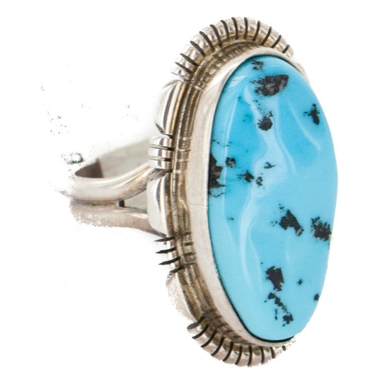 Handmade Certified Authentic Signed .925 Sterling Silver Natural Turquoise Native American Ring 17922 Handmade Certified Authentic Signed .925 Sterling Silver Natural Turquoise Native American Ring 17922