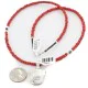 .925 Sterling Silver Handmade Certified Authentic Navajo Natural Turquoise Coral Native American Necklace 12816-16083 .925 Sterling Silver Handmade Certified Authentic Navajo Natural Turquoise Coral Native American Necklace 12816-16083