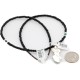 .925 Sterling Silver Handmade Certified Authentic Navajo Natural Turquoise Snowflake stone Black Onyx Native American Necklace 14124-19-16083-3 .925 Sterling Silver Handmade Certified Authentic Navajo Natural Turquoise Snowflake stone Black Onyx Native American Necklace 14124-19-16083-3