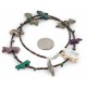Certified Authentic Navajo .925 Sterling Silver Natural Turquoise Multicolor Stones Native American Necklace 16084-3 Certified Authentic Navajo .925 Sterling Silver Natural Turquoise Multicolor Stones Native American Necklace 16084-3