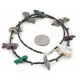 Certified Authentic Navajo .925 Sterling Silver Natural Turquoise Multicolor Stones Native American Necklace 16084-3 Certified Authentic Navajo .925 Sterling Silver Natural Turquoise Multicolor Stones Native American Necklace 16084-3