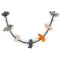 Certified Authentic Navajo .925 Sterling Silver Natural Turquoise Heishi Multicolor Stones Native American Necklace 16084-4 Certified Authentic Navajo .925 Sterling Silver Natural Turquoise Heishi Multicolor Stones Native American Necklace 16084-4