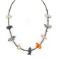 Certified Authentic Navajo .925 Sterling Silver Natural Turquoise Heishi Multicolor Stones Native American Necklace 16084-4 Certified Authentic Navajo .925 Sterling Silver Natural Turquoise Heishi Multicolor Stones Native American Necklace 16084-4