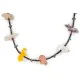 Certified Authentic Navajo .925 Sterling Silver Natural Turquoise Multicolor Stones Native American Necklace 16084-5