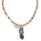 Certified Authentic .925 Sterling Silver Handmade Navajo Natural Turquoise Agate Spiny Oyster Native American Necklace 15939-4-25277 Certified Authentic .925 Sterling Silver Handmade Navajo Natural Turquoise Agate Spiny Oyster Native American Necklace 15939-4-25277