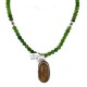 .925 Sterling Silver Handmade Certified Authentic Navajo Tigers Eye and Quartz Native American Necklace 24125-16076-6 .925 Sterling Silver Handmade Certified Authentic Navajo Tigers Eye and Quartz Native American Necklace 24125-16076-6