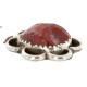 Handmade Certified Authentic .925 Sterling Silver Navajo Coral Native American Pendant 16088-1 Handmade Certified Authentic .925 Sterling Silver Navajo Coral Native American Pendant 16088-1