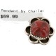 Handmade Certified Authentic .925 Sterling Silver Navajo Coral Native American Pendant 16088-1 Handmade Certified Authentic .925 Sterling Silver Navajo Coral Native American Pendant 16088-1