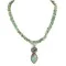 Handmade Navajo .925 Sterling Silver Natural Turquoise and Turquoise Native American Necklace 10053