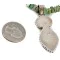 Handmade Navajo .925 Sterling Silver Natural Turquoise and Turquoise Native American Necklace 10053