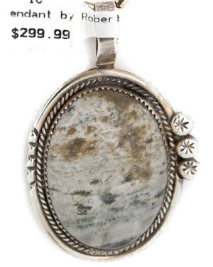 .925 Sterling Silver Handmade Certified Authentic Navajo Natural Jasper Native American Necklace 24191 .925 Sterling Silver Handmade Certified Authentic Navajo Natural Jasper Native American Necklace 24191