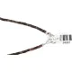 Certified Authentic Navajo .925 Sterling Silver Natural Turquoise Amethyst Hematite Native American Necklace 34057