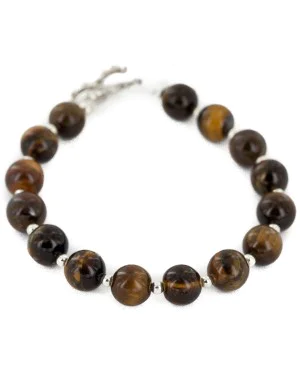 Certified Authentic Navajo Natural Tigers Eye Native American Bracelet 12888-1 Certified Authentic Navajo Natural Tigers Eye Native American Bracelet 12888-1
