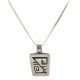 Handmade Certified Authentic Hopi .925 Sterling Silver Pendant Native American Necklace Pendant 24287
