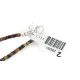 Certified Authentic Navajo .925 Sterling Silver Natural Turquoise Pink Jasper Black Onyx Hematite Native American Necklace 16092-2