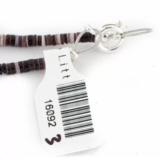 Certified Authentic Navajo .925 Sterling Silver Natural Turquoise Agate Carnelian Hematite Native American Necklace 16092-3 Certified Authentic Navajo .925 Sterling Silver Natural Turquoise Agate Carnelian Hematite Native American Necklace 16092-3
