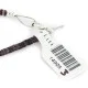 Certified Authentic Navajo .925 Sterling Silver Natural Turquoise Graduated Melon Shell Hematite Native American Necklace 14905-3