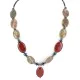 Certified Authentic Navajo .925 Sterling Silver Natural Turquoise Jasper Hematite Native American Necklace 16092-6 Certified Authentic Navajo .925 Sterling Silver Natural Turquoise Jasper Hematite Native American Necklace 16092-6