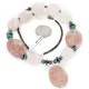 Certified Authentic Navajo .925 Sterling Silver Natural Turquoise Jasper Pink Quartz Hematite Native American Necklace 16091-2 Certified Authentic Navajo .925 Sterling Silver Natural Turquoise Jasper Pink Quartz Hematite Native American Necklace 16091-2