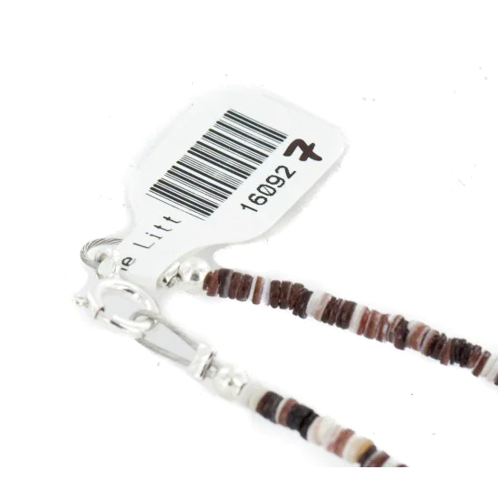 Certified Authentic Navajo .925 Sterling Silver Natural Turquoise Jasper Pink Quartz Hematite Native American Necklace 16091-2 Certified Authentic Navajo .925 Sterling Silver Natural Turquoise Jasper Pink Quartz Hematite Native American Necklace 16091-2